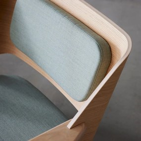 Me Tube világoszöld tölgyfa fotel - Findhal by Hammel