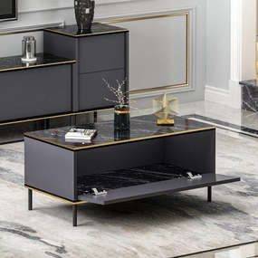 Dohányzóasztal Imaj - Anthracite