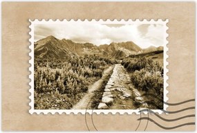 Poszterek 60x40 Tátra Lengyel hegyek Kilátás