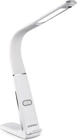 Fényerőszabályozható LED asztali lámpa LORD EVO LED/8W/230V, vezeték nélküli töltéssel, fehér
