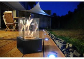 BIO kandalló TANGO2 35,3x25 cm, 1 kW, fekete, TANGO2/CZARNY/TUV