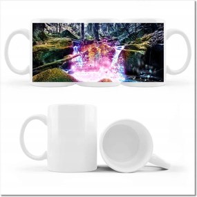 Fotó bögre Patak a hegyekben Hegyi patak Tájkép