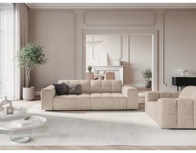 Bézs kanapé 204 cm Chicago – Cosmopolitan Design