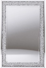 Ars Longa Giuliano tükör 120x80 cm négyszögletes ezüst GIULIANOLUSTRO