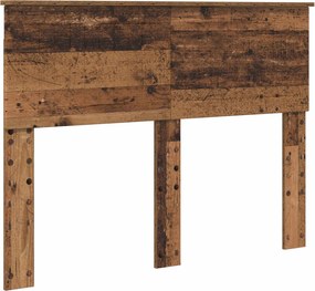 vidaXL Fejtámla Öreg fa 135 cm Faanyag