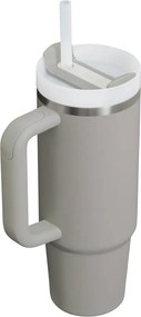 Világosszürke rozsdamentes acél termosz szívószállal 890 ml Quencher H2.O FlowState™ Tumbler Ash – Stanley