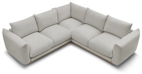 Világosszürke sarokkanapé Ernest – Bobochic Paris