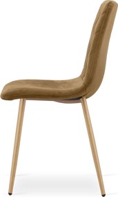 Barna bársonyszék TURIN