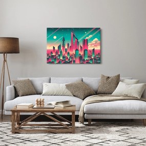 Kép – Nagyváros pop-art stílusban (90x60 cm)