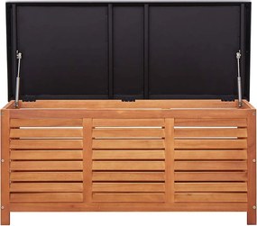 Tömör Eukaliptuszfa Kerti Tárolóláda 117 X 50 X 55 Cm