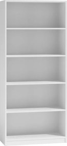 R60 polcos szekrény, fehér