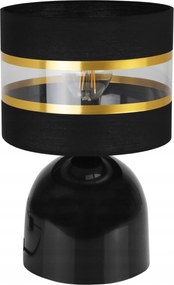 Éjjeli Asztali Lámpa Lámpabúra Elegáns Arany 20 CM