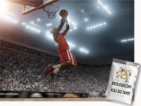 Fotótapéta Flizelina Sport Mérkőzés Kosárlabda Labda 300x210 ragasztó