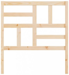 tömör fenyőfa ágyfejtámla 106x4x104 cm
