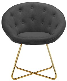 Sötétszürke fotel Tigela - Støraa