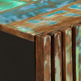 tömör akácfa falra szerelhető fürdőszobaszekrény 38x34x48 cm