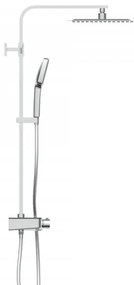 Schütte 60531 - OCEAN l. termosztátos csaptelepes zuhanyszett, króm/antracit