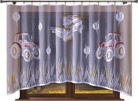 Traktor függöny festett 300x140cm (kész) lengyel prod.