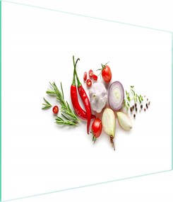 Üveg Vágódeszka 52x30 Zöldség Edzett Üveg