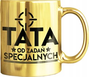 Arany Bögre Apa Mintával Különleges Feladatok Apák Napja Születésnap Ajándék