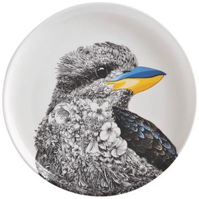 Marini Ferlazzo Kookaburra fehér porcelán tányér, ø 20 cm - Maxwell &amp; Williams