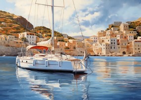 Poszter 42x29,7cm Sodródás a vízen