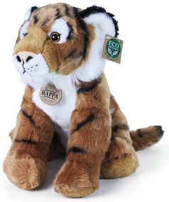 ECO-FRIENDLY plüss ülő tigris, 30 cm