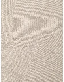 Világos natúr színű kézi szövésű gyapjú szőnyeg 120x180 cm Eleni Natural White – Hanse Home