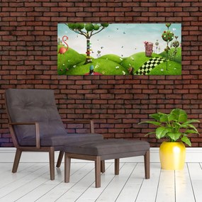 Kép egy csodálatos tájról (120x50 cm)