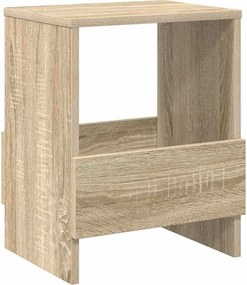 vidaXL Magazin állvány Sonoma tölgy 35 x 30 x 45 cm