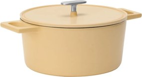 Indukciós tűzhelyhez alkalmas öntöttvas lábas fedővel 5,5 l Mattia 3.0 – FABINI