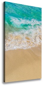 Feszített vászonkép A strand és a tenger ocv-104660725
