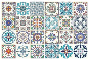 Madeira 24 db-os matrica szett, 15 x 15 cm - Ambiance