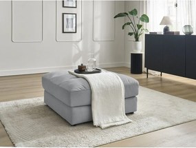 Világosszürke bársony lábtartó Sierra – Bobochic Paris