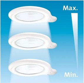 Extol - fényerőszabályozható LED asztali nagyítólámpa LED/10W/230V fehér