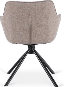 Forgó szék cappuccino színben, PEONY 2