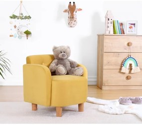 DORY gyerekfotel, sárga