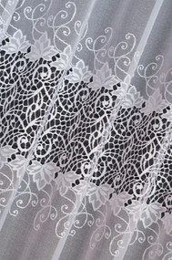 Mg Függöny 31115 Fehér 260x250cm Kész Szalaggal K