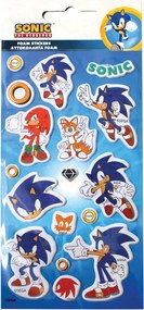 Sonic a sündisznó Ring pufi szivacs matrica szett