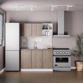 Pd L120 Alapkonyha Sonoma-Fehér