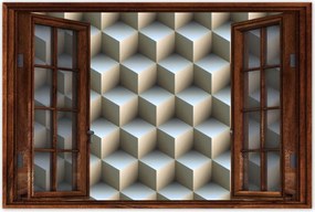 Poszterek 60x40 3D kockák