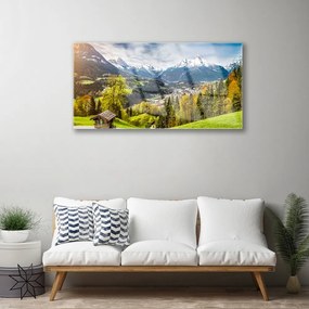 Akrilkép Alps Landscape 100x50 cm