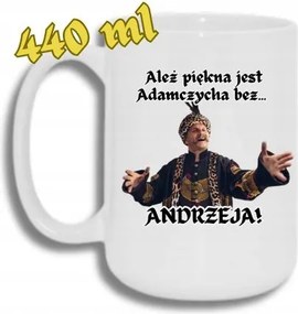 Bögre Fehér Nagy 440ML Vicces Ajándék 1670 Milyen Szép Az Ádámcsutkás