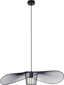 KAJA KP-21_MINI_CZARNY MINI CZARNY Modern Függesztett Lámpa Fekete E27 IP20