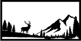 Áttört Falikép 80CM M! 17 Színben!