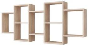 Fali polc TRIO 65x161 cm sonoma tölgy