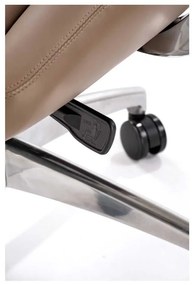 Sleek irodai fotel, barna