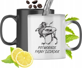 Mágikus Bögre Nagypapának Színváltós Nyomtatott Fényképpel