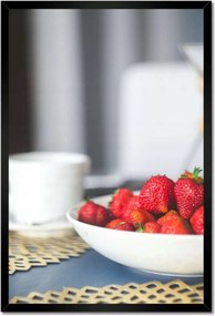 Poszterek keretben 40x60 Kávé eperrel