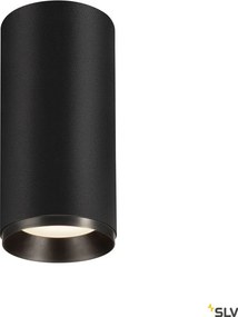 SLV 1004331 NUMINOS Hengeres Mennyezeti Lámpa Fekete LED IP20